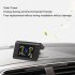 5pcs Wireless Solar Car TPMS Tire Pressure Monitor Foldable Tire Pressure Control System for Windshield Auto SUV Car