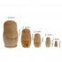 5pcs lot Unpainted Matryoshka Doll DIY Blank Wooden Russian Nesting Dolls Matryoshka Gift Hand Paint Toys Home Decoration Gifts