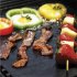 5pcs set Barbecue  Mat Glass Fiber Grill Pad Non stick High Temperature Resistant Thin black 330 400 0 2mm