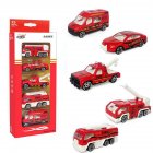 5pcs/set High Simulation Car Toys Vehicles Model Educational Toy for Kids 1210-900