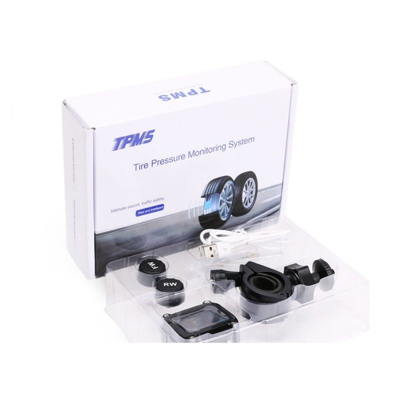 External Tire Pressure Monitor System Wireless High-precision Bluetooth Tire Pressure Monitor System 