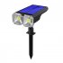 5v 1 8w Led Solar Spot Lights 4 Adjustable Levels For Pool Garden Yard Tree Driveway Patio Decoration TG JG025 two color
