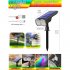 5v 1 8w Led Solar Spot Lights 4 Adjustable Levels For Pool Garden Yard Tree Driveway Patio Decoration TG JG025 colorful