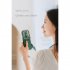 5v 1a Handheld Folding Mini Fan 3 Speeds 180 Degree Adjustable 3000mah Large Capacity Battery Hanging Neck Fan Power Bank F30 pink