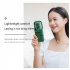 5v 1a Handheld Folding Mini Fan 3 Speeds 180 Degree Adjustable 3000mah Large Capacity Battery Hanging Neck Fan Power Bank F30 pink