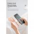 5v 1a Handheld Folding Mini Fan 3 Speeds 180 Degree Adjustable 3000mah Large Capacity Battery Hanging Neck Fan Power Bank F30 Blue