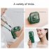 5v 1a Handheld Folding Mini Fan 3 Speeds 180 Degree Adjustable 3000mah Large Capacity Battery Hanging Neck Fan Power Bank F30 Black