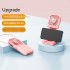 5v 1a Handheld Folding Mini Fan 3 Speeds 180 Degree Adjustable 3000mah Large Capacity Battery Hanging Neck Fan Power Bank F30 Black