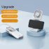5v 1a Handheld Folding Mini Fan 3 Speeds 180 Degree Adjustable 3000mah Large Capacity Battery Hanging Neck Fan Power Bank F30 Black