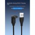 5v 1a Smart Watch Charging Cable Elbow Head Built in Smart Chip Compatible For Garmin Fenix 7x 7s 7 6 5 Venu2 Elbow charging cable 100CM