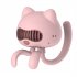 5v 4 5w Portable Baby Stroller Fan Free Hands Hanging Neck Design Handheld Desktop Air Cooler Fan White