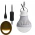 5v 5w Usb Charging Bulb  Lamp Energy Saving Super Bright Led Bulb Camping Emergency Light Touch Dimming Switch  2 5 Meters Cord Length 