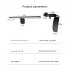 5v Computer Screen Lamp 3 levels Color Temperature Touch Sensor Table Lamp Stepless Dimming Led Night Light stepless dimming