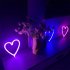 5v Led Neon Light Love Shape For Wedding Party Proposal Birthday Confession Scene Layout Decoration blue