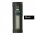 5w Led Mini Flashlight Type c Fast Charging Intelligent Power Display Work Light with Magnet White