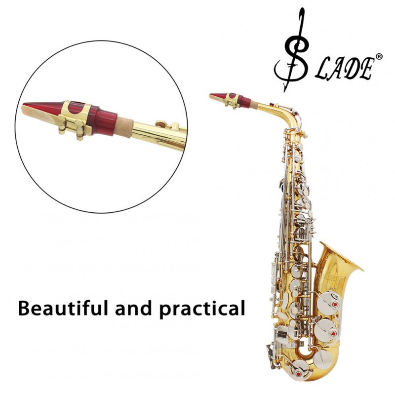 Transparent Resin Alto Saxophone Mouthpiece for Sax Playing The Jazz Music Transparent Muscial Instruments 
