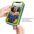 6 1  Shockproof Soft Silicone Case for iPhone 12 iPhone 12 Pro360 Silicone Protect Cover black