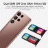 6 3 Inch S22Ultra Smartphones MTK6582 Quad Core 1GB RAM 8GB ROM Android 6 0 3000mAh Battery Black EU Plug