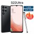 6 3 Inch S22Ultra Smartphones MTK6582 Quad Core 1GB RAM 8GB ROM Android 6 0 3000mAh Battery Golden US Plug