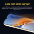 6 49 inch X23 Smartphone MT6580A Quad Core 2GB RAM 16GB ROM 2500mah Battery Dual Sim Unlocked Cell Phone Black EU Plug
