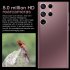 6 5 Inch HD S22ultra Smartphone MTK6580P Quad core 2GB RAM 16GB ROM Face Recognition Android 8 1 Phone Bronze EU Plug