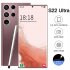 6 5 Inch HD S22ultra Smartphone MTK6580P Quad core 2GB RAM 16GB ROM Face Recognition Android 8 1 Phone Bronze EU Plug