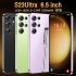 6 5 inch S23Ultra Smartphone MTK6580A Quad Core 1GB RAM 16GB ROM 3000mah Battery Face Recognition Green US Plug