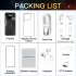 6 53 inch Povo 5 Smartphones MTK6753 8 Core 3GB RAM 32GB ROM Dual SIM 4050mAh Battery Mobile Phone Black US Plug