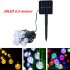 6 5M 30LED Solar powered Bubble String Lights Night Light Garden Home Party Bar Decoration warm white