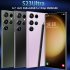 6 7 inch S23Ultra Unlocked Smartphone MTK6753 Eight Core 3GB RAM 64GB ROM 2600mAh Battery Green EU Plug