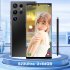 6 7 inch S23Ultra Unlocked Smartphone MTK6753 Eight Core 3GB RAM 64GB ROM 2600mAh Battery Green EU Plug