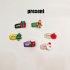 6 8pcs 3 2cm Pet Christmas Hair Clips Hairpin Cartoon Pet Headgear Pet Hair Accessories Christmas Gift For Dogs Cats 6 piece set 3 2cm