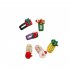 6 8pcs 3 2cm Pet Christmas Hair Clips Hairpin Cartoon Pet Headgear Pet Hair Accessories Christmas Gift For Dogs Cats 6 piece set 3 2cm