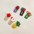 6 8pcs 3 2cm Pet Christmas Hair Clips Hairpin Cartoon Pet Headgear Pet Hair Accessories Christmas Gift For Dogs Cats 6 piece set 3 2cm