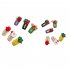 6 8pcs 3 2cm Pet Christmas Hair Clips Hairpin Cartoon Pet Headgear Pet Hair Accessories Christmas Gift For Dogs Cats 6 piece set 3 2cm