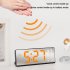 6 9 Inches Electronic Alarm Clock 5 Levels Brightness Adjustable Large Screen Student Desk Clock Table Clock green