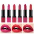 6 Color Matte Lipstick Sexy Shimmer Lipgloss Waterproof Long Lasting Diamond Party Lip Stick 03 