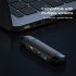 6 In 1 Card Reader USB 3 0 Memory Card Reader Adapter USB Flash Disk TF SD Card Adapter 5Gbps Transmission For Laptop Tablet silver