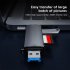 6 In 1 Card Reader USB 3 0 Memory Card Reader Adapter USB Flash Disk TF SD Card Adapter 5Gbps Transmission For Laptop Tablet silver