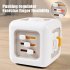 6 In 1 Magic Cube Toys Multi functional Graph Cognition Busy Board Educational Toys For Girls Boys Birthday Gifts White