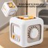 6 In 1 Magic Cube Toys Multi functional Graph Cognition Busy Board Educational Toys For Girls Boys Birthday Gifts White