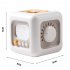 6 In 1 Magic Cube Toys Multi functional Graph Cognition Busy Board Educational Toys For Girls Boys Birthday Gifts White