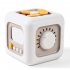 6 In 1 Magic Cube Toys Multi functional Graph Cognition Busy Board Educational Toys For Girls Boys Birthday Gifts White