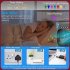 6 Inch Air Conditioner Cooling Fan With 3 Speeds 5 Sprays 7 Color Lights Portable Fan Air Cooler Humidifier green