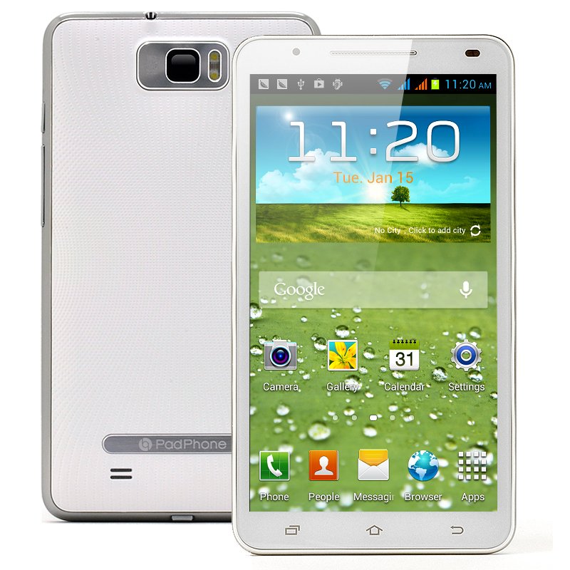 6 Inch Android 4.1 Camera Phone - Glacier