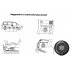 6 Inch Car Audio Subwoofer for you to ignite your car audio system with high performance sound   140 Watt Powerful Car Speaker 