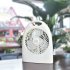 6 Inch USB Charging Mini Electric Fan Power Bank Decoration Gift white