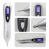 6 Levels Plasma Mole Removal Pen Without Light Portable Freckle Black Dot Tattoo Remover Skin Care Beauty Device Silver