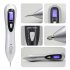 6 Levels Plasma Mole Removal Pen Without Light Portable Freckle Black Dot Tattoo Remover Skin Care Beauty Device White