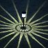 6 Pack LED Solar Lights Outdoor Waterproof Auto On Off Glass Decorative 360   Lighting Garden Lights For Outside Landscape Walkway white light